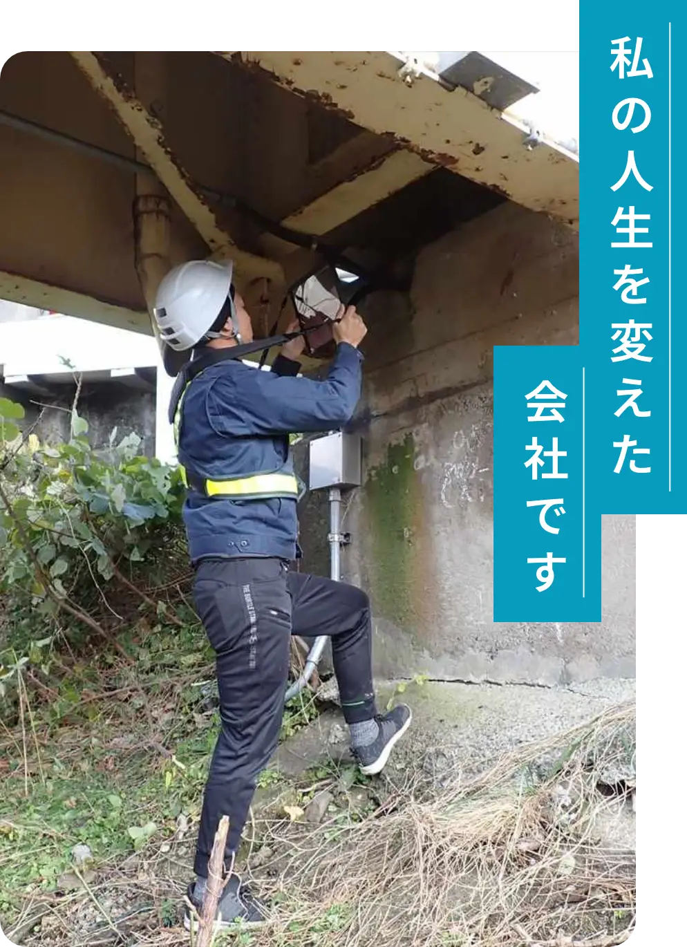 私の人生を変えた会社です